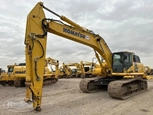 Used Komatsu Crawler Excavator in yard